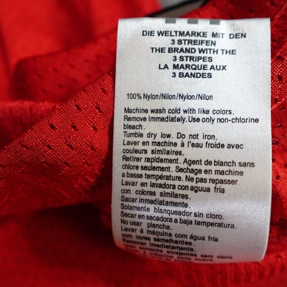 Adidas Basketball Jersey XL Red NC State #33 Josh Powell Cedric Simmons Vintage - Picture 5 of 9